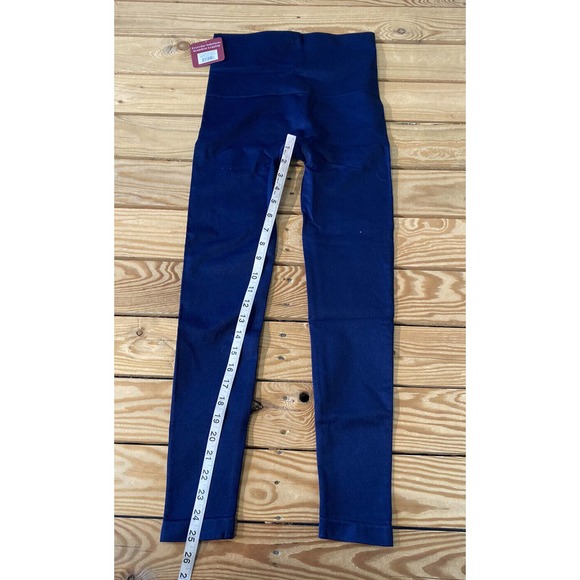 NEW Anti X Everyday Solutions Seamless Leggings Size Small Women’s Navy - Picture 6 of 9